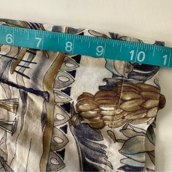 Campia Moda Men’s Hawaiian Shirt Beach Cocktails Bananas Pineapples Leaves XL - Picture 7 of 7